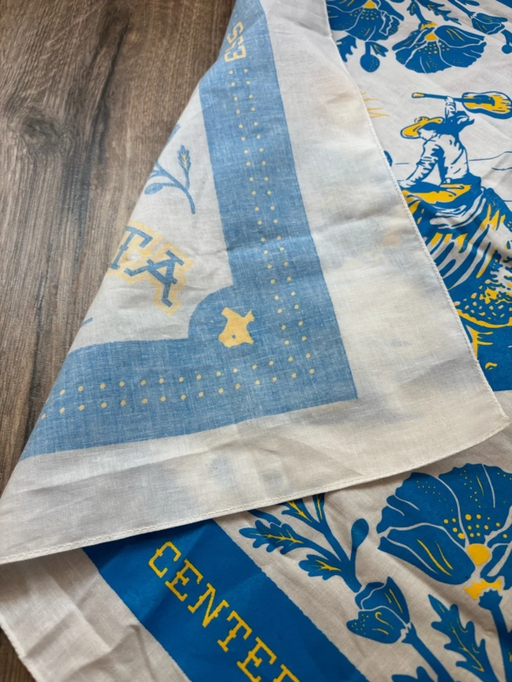 ATX Moody Center 2023 Austin Texas Screen Printed Cotton Bandana 21” Collectable